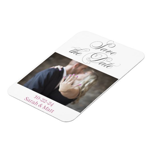 Speichern Sie den Datums-Magneten Beachy personali Magnet (Linke Seite)