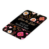 Speichern Sie den Datums-Magneten pink. Magnet (Linke Seite)