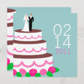 Speichern Sie die Ankündigungen des Datums {Hochze (Vorne/Hinten)