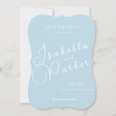 Speichern Sie die Daten, die Einladungen zur Hochz (Vorderseite)