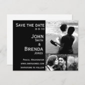 Speichern Sie die Daten für individuell anpassbare Save The Date (Vorne/Hinten)