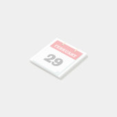 Speichern Sie die Datumsillustration des Kalenders Post-it Klebezettel (angewinkelt)
