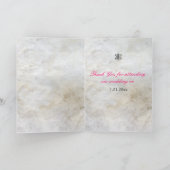 Speichern Sie die Datumskarten - Flügeldrachen kel Dankeskarte (Innenseite)