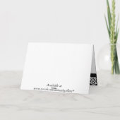 Speichern Sie die Datumskarten-Monogramm-Hot-Rosa- Ankündigung (Rückseite)