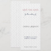 Speichern Sie die Datumskarten und -magnete. | Fot Save The Date (Vorne/Hinten)