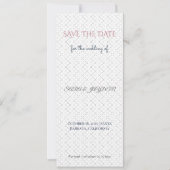 Speichern Sie die Datumskarten und -magnete. | Fot Save The Date (Vorderseite)