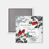 Speichern Sie die Datumsmagnete Magnet (Vorderseite/Rückseite)