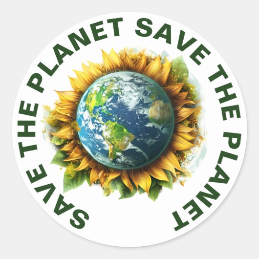 Speichern Sie die Sticker auf dem Planeten (Vorderseite)