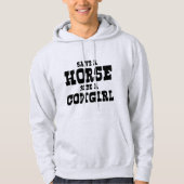 SPEICHERN SIE EINE PFERDEFAHRT IN EINEM KÜHL HOODIE (Vorderseite)