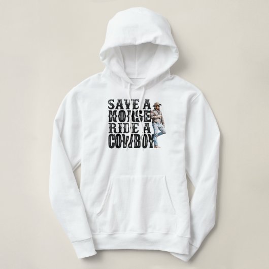 Speichern Sie eine Pferdeschlittenfahrt mit einem Hoodie (Design vorne)