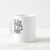 Speichern Sie eine Pferdeschlittenfahrt mit einem  Kaffeetasse (Vorderseite Links)