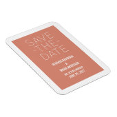 Speichern Sie einfach das Datumsfenster, Orange Magnet (Rechte Seite)