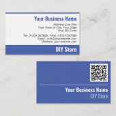 Speichern Sie QR Code Business Card selbst Visitenkarte (Vorne/Hinten)