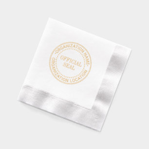 Speicherort für benutzerdefinierte Offizielle Sieg Servietten Mit Folie
