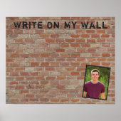 Speichersignaturen der Graduierungspartei Poster (Vorne)