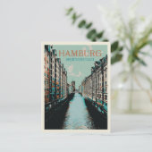 Speicherstadt Hamburg - Iconic Warehouse District Postkarte (Stehend Vorderseite)