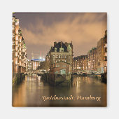Speicherstadt, Hamburg Magnet (Vorne)
