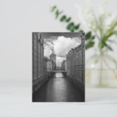 Speicherstadt Hamburg Postkarte (Stehend Vorderseite)
