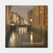 Speicherstadt Magnet (Vorne)