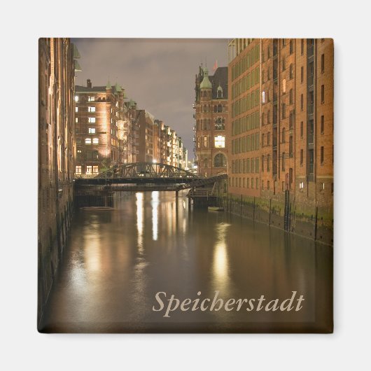 Speicherstadt Magnet (Vorne)