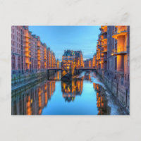 Speicherstadt Warehouses in Hamburg, Germany - HDR
