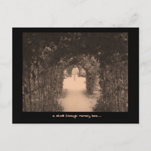 Speicherstreifen-Postkarte Postkarte (Vorderseite)