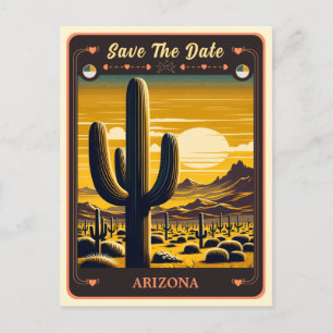 Speichert das Datum Arizona Einladungskarte