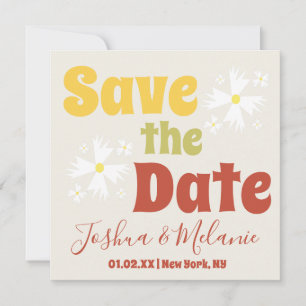 Speichert das Datum Daisy Groovy Floral
