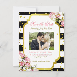 Speichert das Datum Einsatz Konfetti Rosen Babyate Save The Date