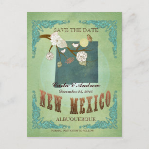 Speichert das Datum - New Mexico Karte mit lieblic