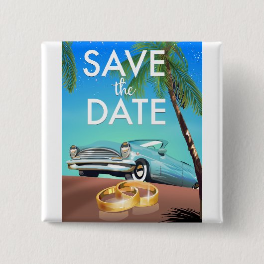 Speichert das Datum Oldtimer und Eheringe. Button (Vorderseite)