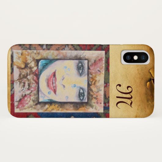 SPEICHERUNG MIT BLÄTTER UND WASSERTROPFEN Case-Mate iPhone HÜLLE (Rückseite (Horizontal))