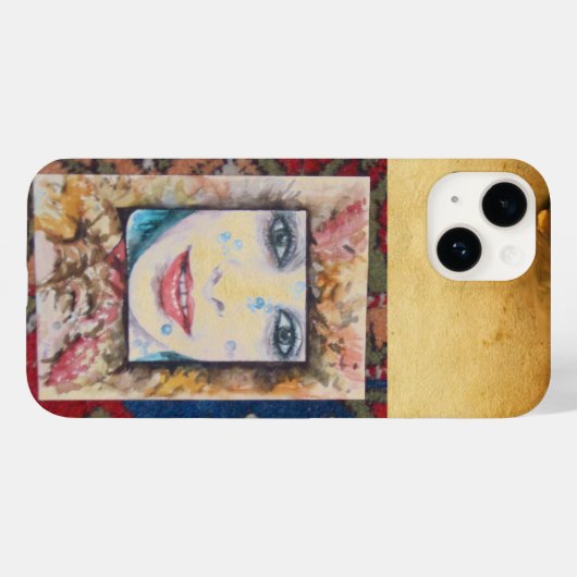 SPEICHERUNG MIT BLÄTTER UND WASSERTROPFEN Case-Mate iPhone HÜLLE (Rückseite (Horizontal))