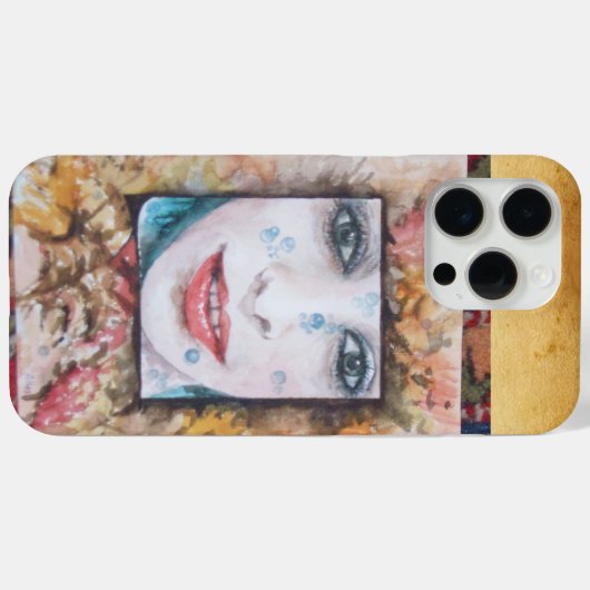 SPEICHERUNG MIT BLÄTTER UND WASSERTROPFEN Case-Mate iPhone HÜLLE (Rückseite (Horizontal))