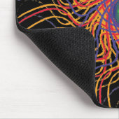 Speider eye / Black BG Mousepad (Ecke)