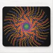 Speider eye / Black BG Mousepad (Vorne)