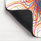Speiderauge/Weiße BG-Mousepad Mousepad (Ecke)