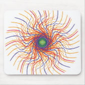 Speiderauge/Weiße BG-Mousepad Mousepad (Vorne)