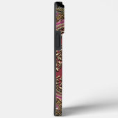 Speigaford Baroque Damask Monogram Case-Mate iPhone Hülle (Rückseite / Rechts)