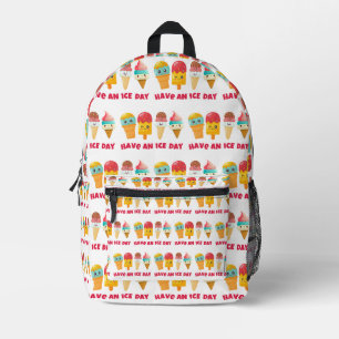 Speiseeis Bedruckter Rucksack