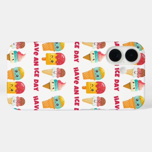 Speiseeis Case-Mate iPhone Hülle (Rückseite (Horizontal))