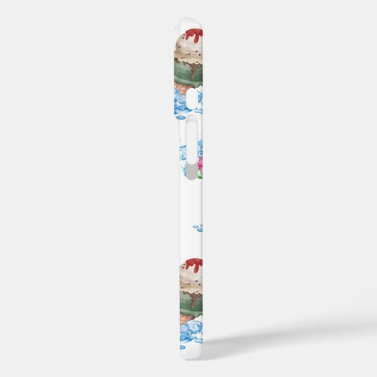 Speiseeis Case-Mate iPhone Hülle (Rückseite / Links)