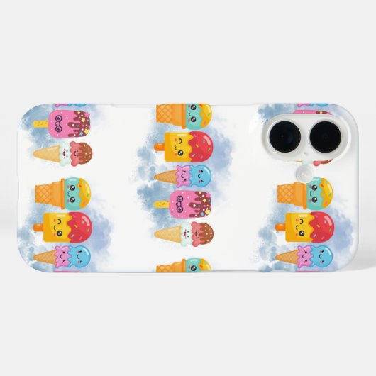 Speiseeis Case-Mate iPhone Hülle (Rückseite (Horizontal))