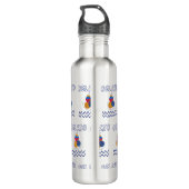 Speiseeis Edelstahlflasche (Rückseite)