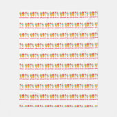 Speiseeis Fleecedecke (Vorderseite)