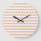 Speiseeis Große Wanduhr (Vorderseite)