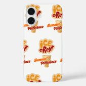 Speiseeis im Sommer Case-Mate iPhone Hülle (Rückseite)