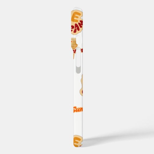 Speiseeis im Sommer Case-Mate iPhone Hülle (Rückseite / Links)