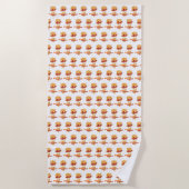 Speiseeis im Sommer Strandtuch (Vorderseite)