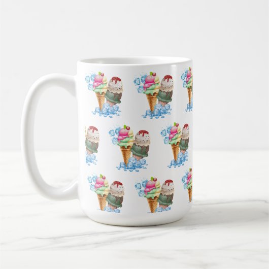 Speiseeis Kaffeetasse (Links)